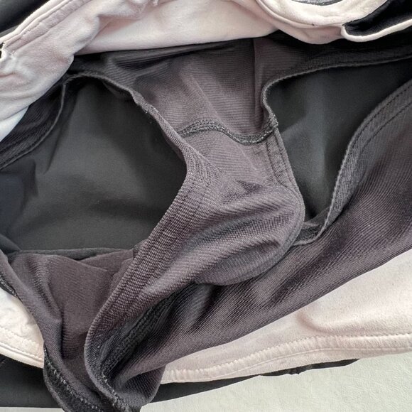 Lululemon Speed Up shorts black gray size 6 lined 4" inseam low rise running - Picture 4 of 5